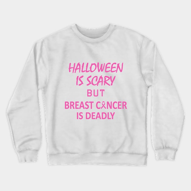 Breast Cancer Awareness Month Crewneck Sweatshirt by CoApparel